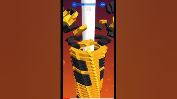 stack ball 3d gameplay | level 1291 😎#shorts #viral #trending