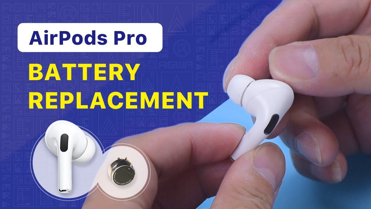AirPods Pro Battery Replacement - Harder than AirPods 1 and 2 - YouTube