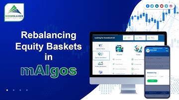 How to Use Modern Algos REBALANCING feature in Equity Baskets - Updated Features