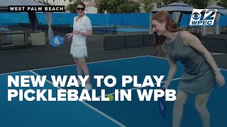 Downtown WPB gets a sporty spin with new pickleball courts opening