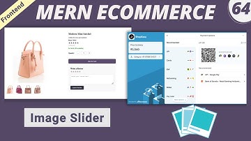 MERN Stack E-Commerce Project #64: Image Slider