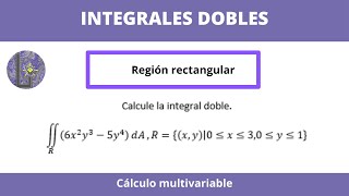 Integrales Dobles Cálculo Multivariable Función Acotada En Región Rectangular