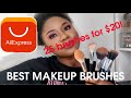 BEST ALIEXPRESS MAKEUP BRUSHES| AFFORDABLE MAKEUP BRUSHES UNDER $20| BEILI BRUSH REVIEW