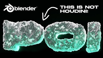 Make $$$ with THIS 3D Text Album Cover Idea - Animated Point Cloud | Blender 3D Text tutorial