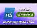 NeoStampa Delta 25 7 Latest 2026 Download For Windows 10 11 X32bit X64bit With Keygen