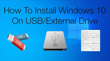 How To Install Windows 10 On USB or External Drive | Step By Step Guide