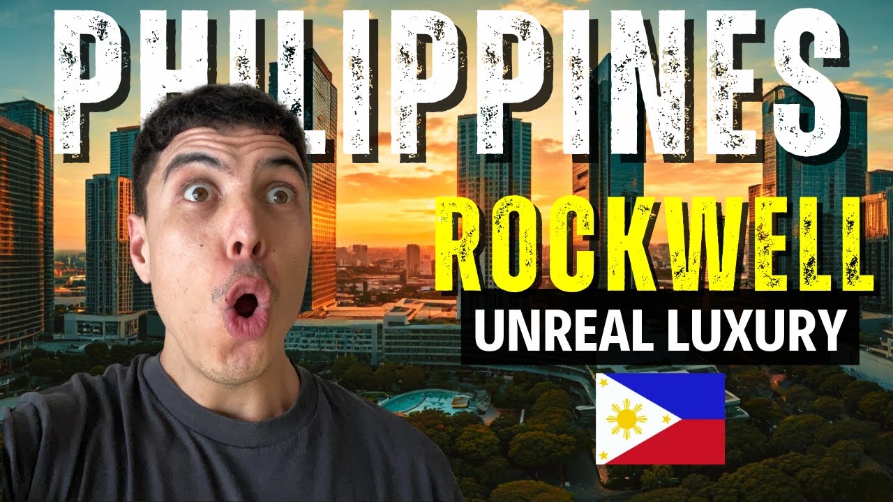Inside Manila's Most Luxurious Neighborhood ROCKWELL CENTER Unreal 🇵🇭🤯