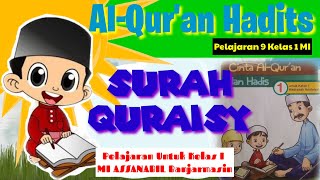AL-QUR'AN HADITS Kelas 1 MI || Pelajaran 9 Surah Quraisy MI ASSANABIL Banjarmasin.