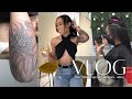 VLOG: Getting My Life Together Post Surgery | New TATTOO | Tape In Extensions | Going Out + More