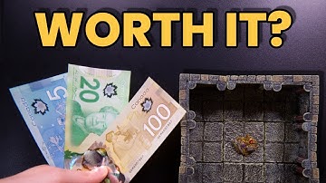 I paid $125 for D&D Terrain so you don