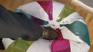 #beach popping poor big ass Beachball!! #inflatable #ball #beachball #pop