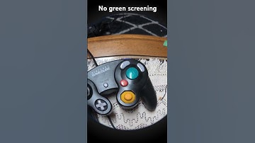 Pressing the A button on a GameCube controller