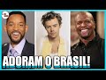 10 ATORES DE HOLLYWOOD QUE ADORAM O BRASIL! (WILL SMITH, HARRY STYLES...)