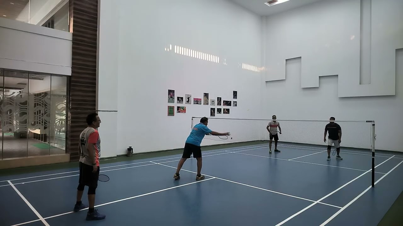 Badmintonhub titwala double match 1🏸🌹🙏