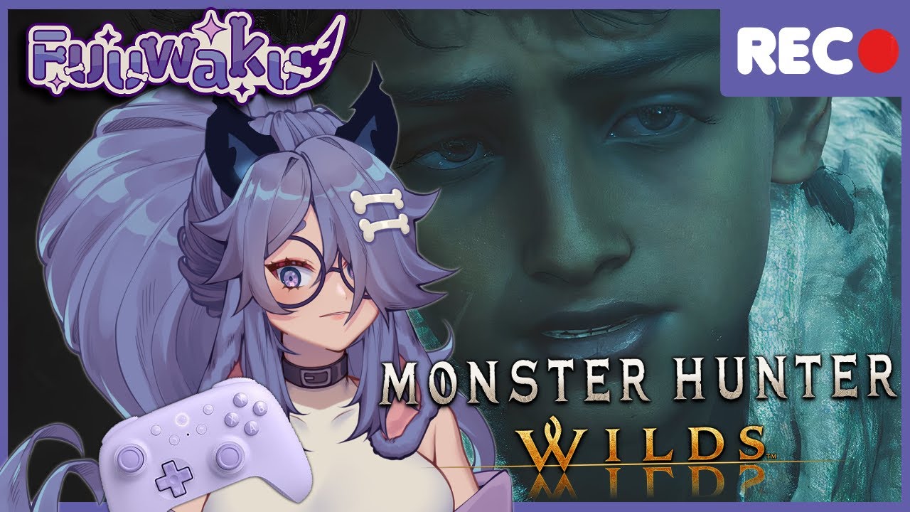 [VTUBER] KEYBOARD INSECT GLAIVE MAIN TRIES CONTROLLER?! 🦴🪦 | MONSTER ...
