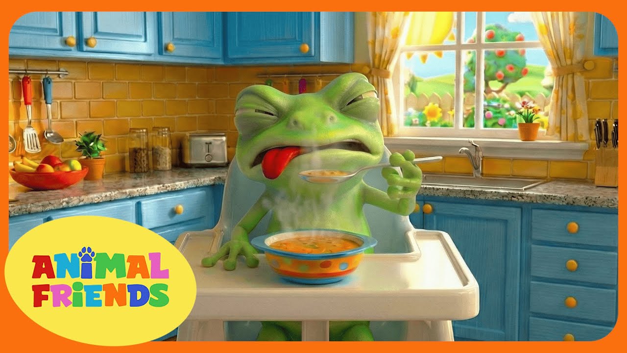 The Frog Who Didn’t Like Soup | Fun Nursery Rhyme | Animal Friends