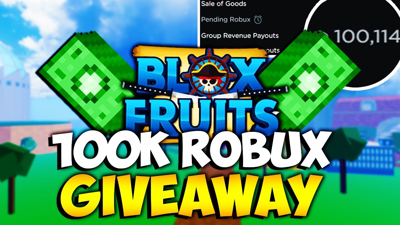 100k Robux Event Blox Fruits All Gamepasses Giveaway More Update 12 Youtube - 12 000 robux giveaway