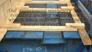 Container Packing - Container Packing On A Flat Rack