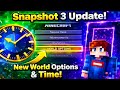 Minecraft 26.1 Snapshot 3 🔥 New World Options, Game Rules &amp; Time Secrets!