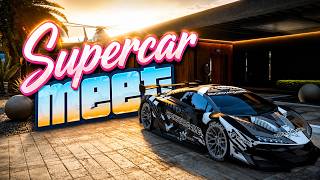 New Dawn Supercar meet