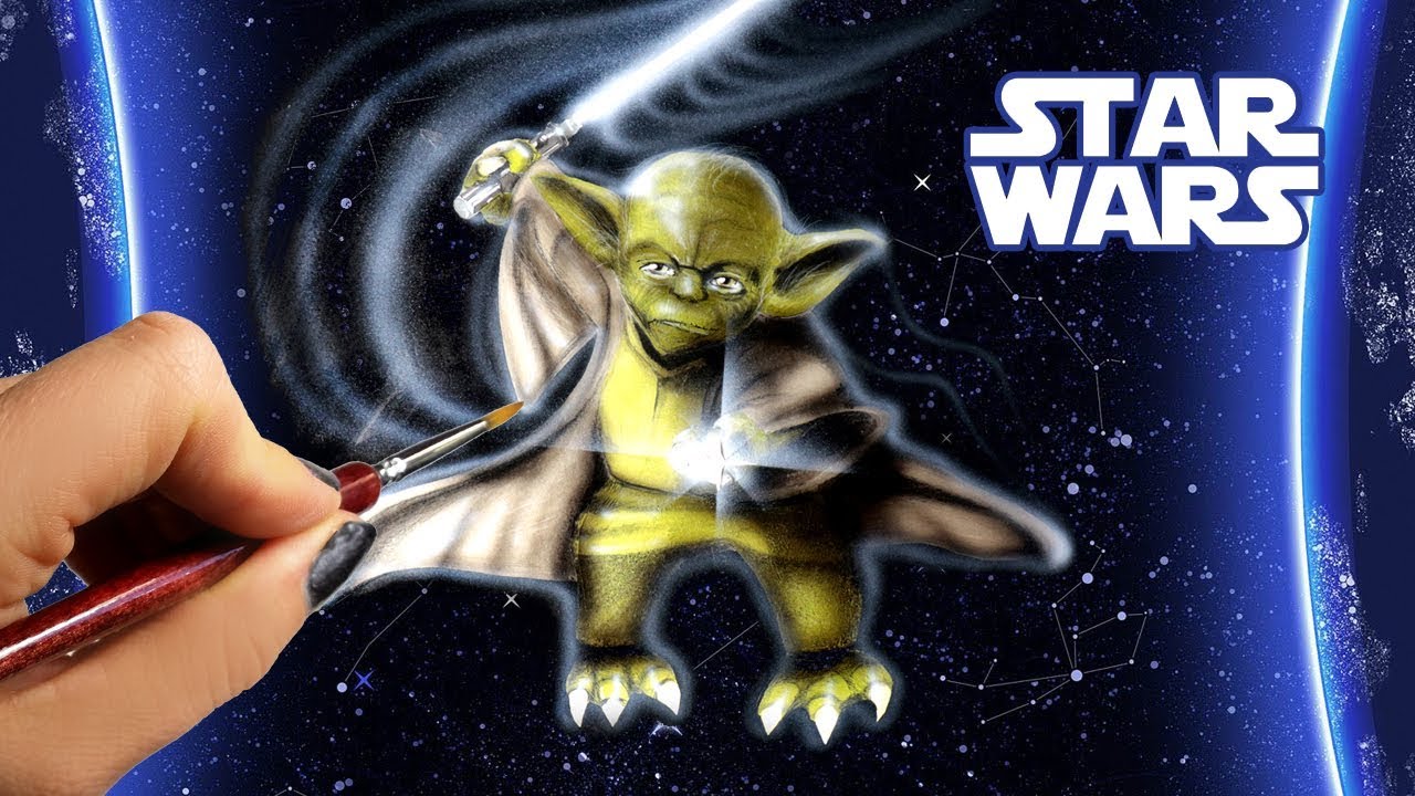 YODA Star Wars - Maître Yoda - Dessin & Citations [Speed Draw