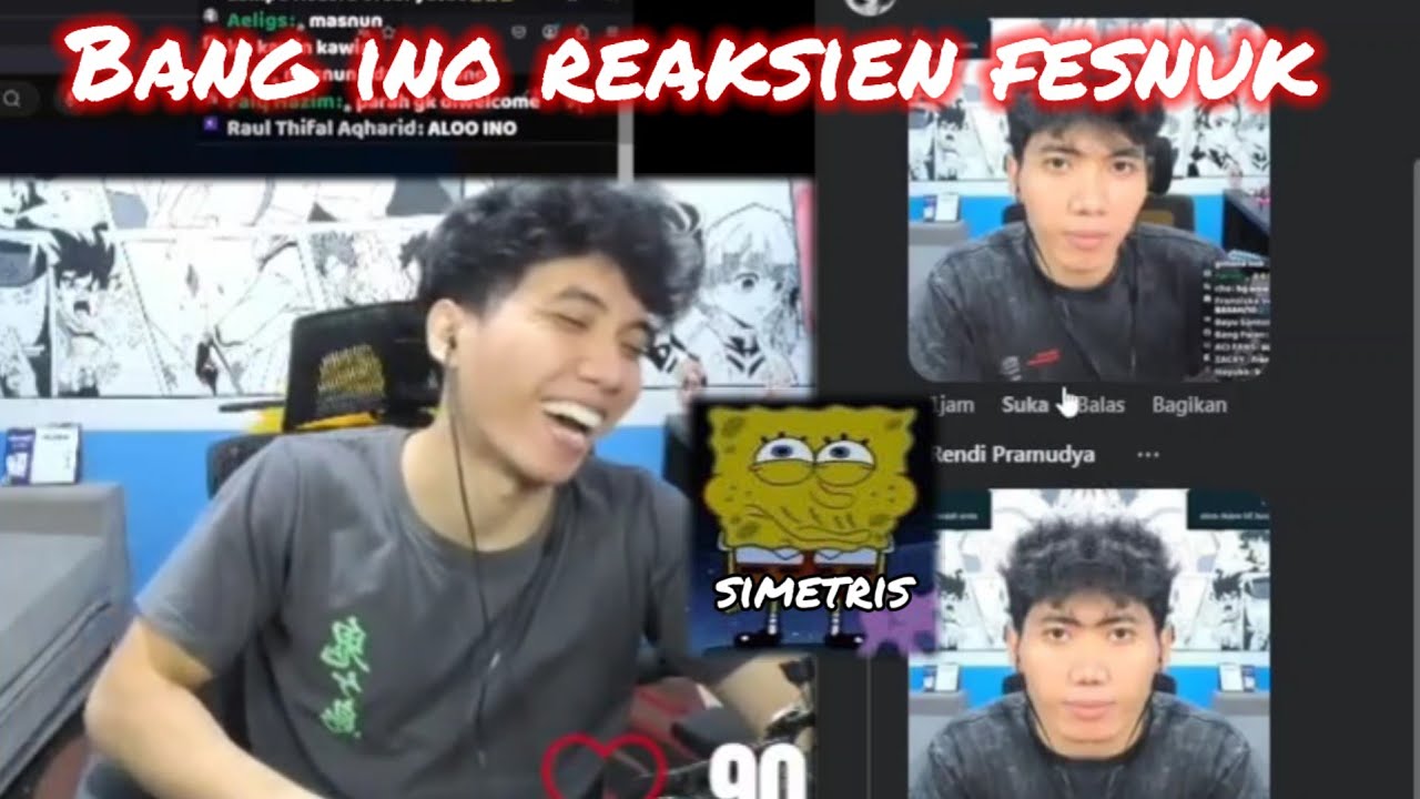 Bang ino open fesnuk lagi di pagi hari bulan puasa, reaksi bang hisep di senggol dll @WielinoINO