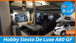 German Alcove Hobby Siesta Deluxe A 60 Gf Motorhome Tour Fiat Ducato