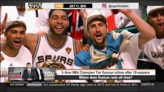 ESPN First Take Today 7/12/2016 - Max Kellerman Joins Stephen A Smith on ESPN First Take