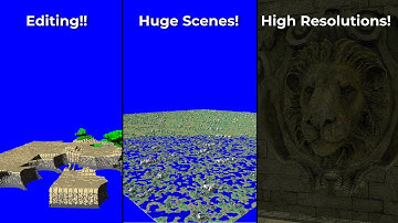 World Editing! Great Detail! Huge Renders!! [ProjectV Devlog #4 6/24/2025]