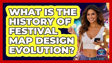 What Is The History Of Festival Map Design Evolution? - We Go To Festivals