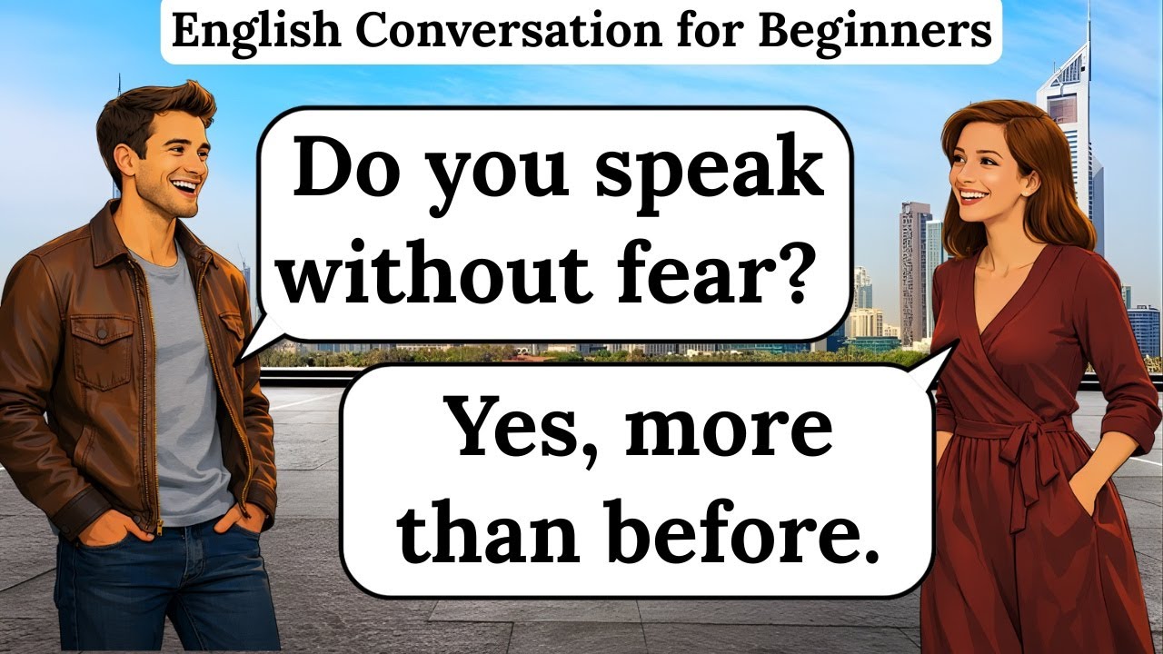 Slow English Speaking Shadowing | English Conversation for Beginners
