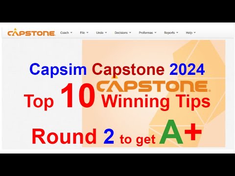 Capsim Capstone Free Winning Guides And Tips For Round 2