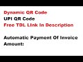 Dynamic UPI QR Code || Free tallyprime Tdl || #tallyprime_P || free tally addon