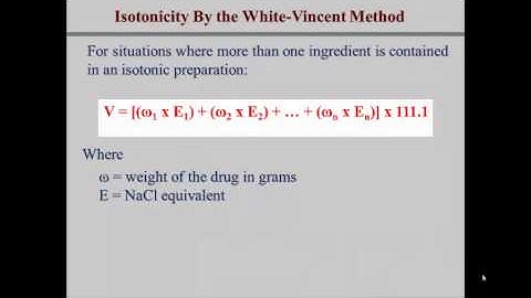 White Vincent Method
