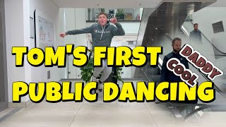 Thrilling Shuffle Dance Debut In Public To Daddy Cool By Boney M