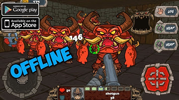 DEMON BLAST GAMEPLAY - 2.5D Retro Fps - Android New Game