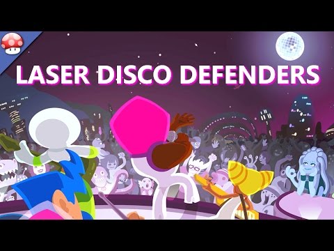 Laser Disco Defenders Gameplay PC HD