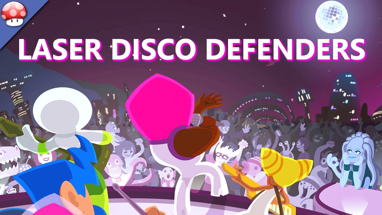 Laser Disco Defenders Gameplay PC HD
