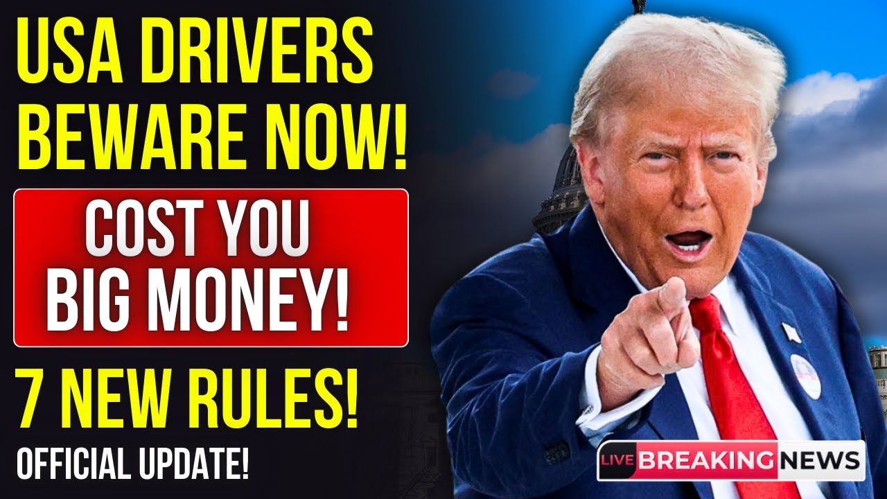 USA Driving Law Changes February 2026 — 7 New Rules That Could Cost You Big!