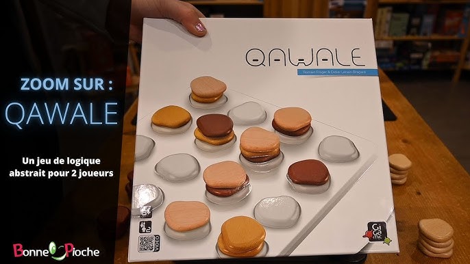 Qawale ,Jeu de stratégie ,Jeu de société à deux Gigamic