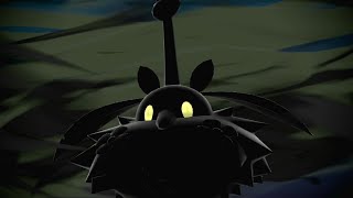 Burmy evolving into Wormadam | Pokémon Legends: Arceus