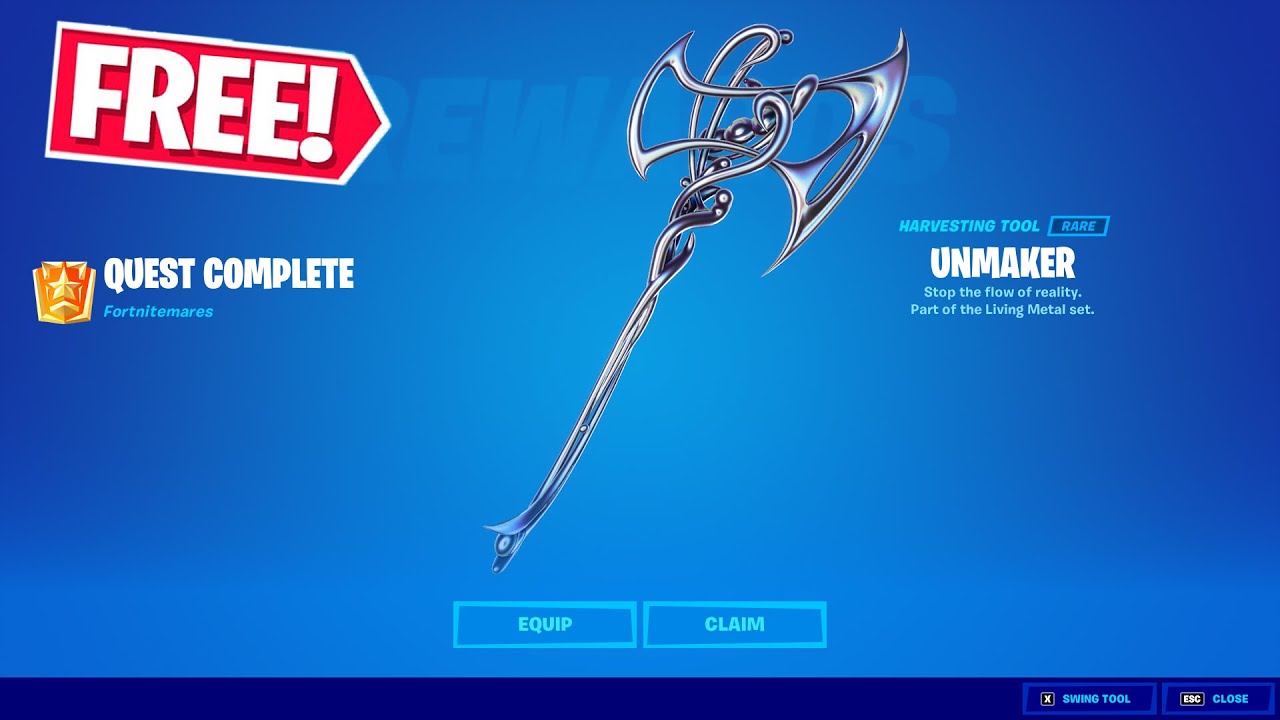 How to Unlock The UNMAKER Pickaxe in Fortnite (Full Guide)