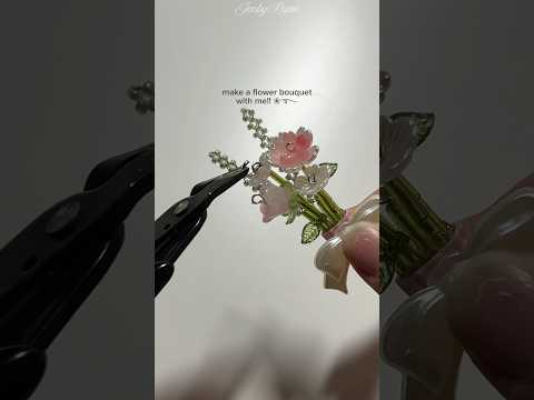 Make A Beaded Bouquet With Me Handmadejewelry Diy Craft Smallbusiness Flowers