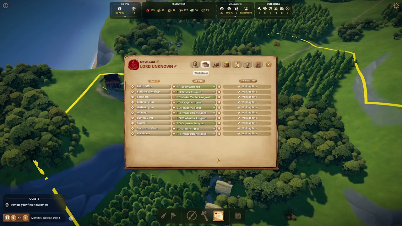 Foundation Episode 2 Moving the stone Industry and starting a Keep