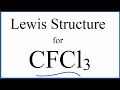 Valence Electrons in CFCl3 Structure