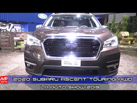 2020-subaru-ascent-touring-awd---exterior-and-interior---la-auto-show-2019