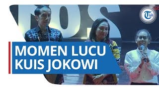 Momen Lucu saat Presiden Jokowi Beri Kuis dan Diteriaki Remaja Putri karena Salah Sebut Nama