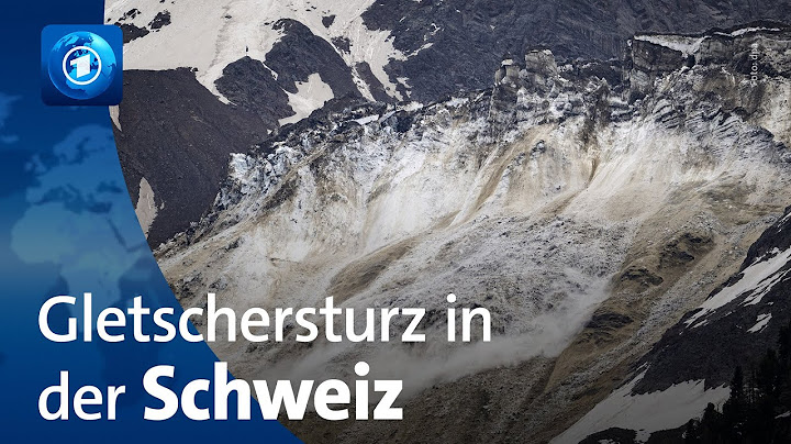 Großteil des Birch-Gletschers in der Schweiz abgebrochen