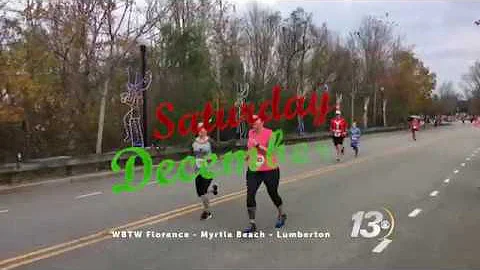 Reindeer Run 5 second station ID WBTW 2019