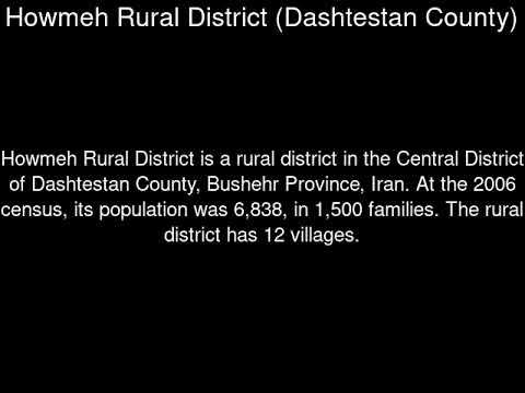 Howmeh Rural District Dashtestan County YouTube
